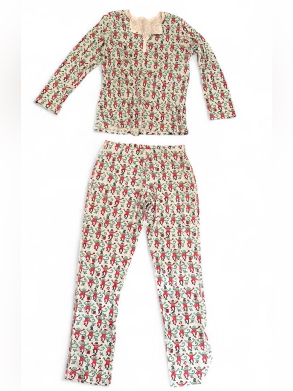 Christmas Roller Rabbit PJ set